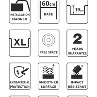 Гранитна Мивка BLOOM PLUS 610 SI 61/ 50 см
