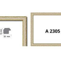 Профили от полистирен серия А с ширина от 20 до 23 мм