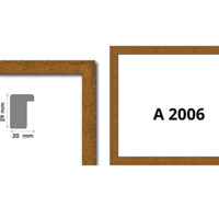 Профили от полистирен серия А с ширина от 20 до 23 мм