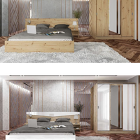 Спален комплект Сити 7074 в пет цветови комбинации