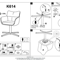 Трапезен стол K614 CS