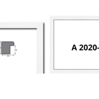 Профили от полистирен серия А с ширина от 20 до 23 мм