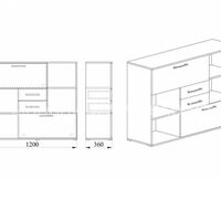 Офис шкаф Модул 51