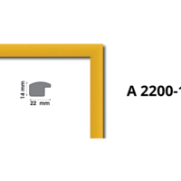 Профили от полистирен серия А с ширина от 20 до 23 мм