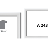 Профили от полистирен серия А с ширина от 20 до 23 мм