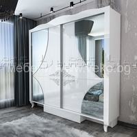 Гардероб Белисима/ бели орнаменти