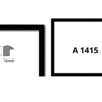 Профили от полистирен серия А с ширина до 16 мм