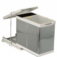 Кухненски кош за вграждане в шкаф 40 см  Inox