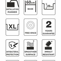 Гранитна Мивка BLOOM PLUS 570 SI 57/ 50 см