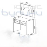 Тоалетка Оскар