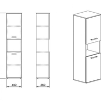 Етажерка Модул 64