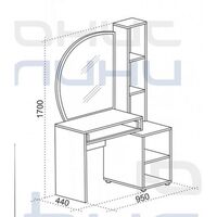 Тоалетка Комфорт