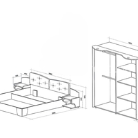 Спален комплект Амор