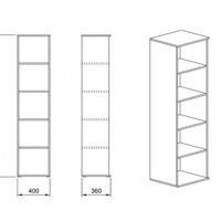 Етажерка Модул 58