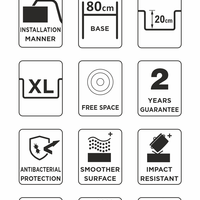 Гранитна Мивка BLOOM PLUS 790 SI 79/ 50 см