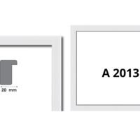 Профили от полистирен серия А с ширина от 20 до 23 мм