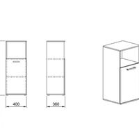 Етажерка Модул 59