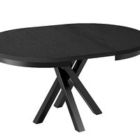 Разтегателна трапезна маса  MM- 12 black