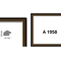 Профили от полистирен серия А с ширина от 24 до 29 мм