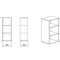 Етажерка Модул 57