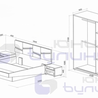 Спален комплект Мобили