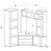 Ъглова секция Тиара