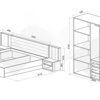 Спален комплект Нарди