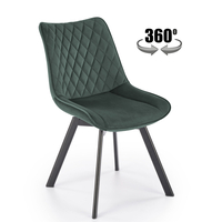 Трапезен стол K520 тъмно зелен