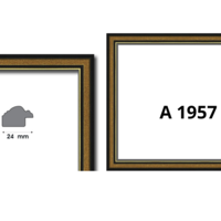 Профили от полистирен серия А с ширина от 24 до 29 мм