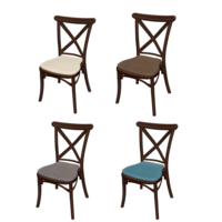 Стол Крос венге с възглавница