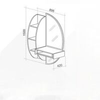 Тоалетка  Нарди