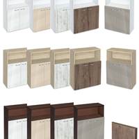 Етажерка Ава 3 с врати постформинг