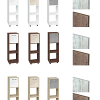 Етажерка Кубо 3 с една врата постформинг