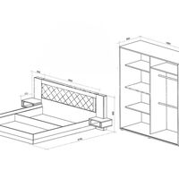 Спален комплект Регал
