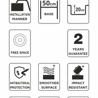Гранитна Мивка UNICO PLUS 79.1 SI 79/ 50 см