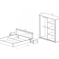 Спален комплект Арте