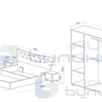 Спален комплект Маджестик