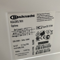 Bauknecht KGA 285/WH Optima
