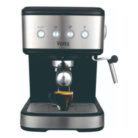 Еспресо машина Оliver Voltz OV51171F, 1.2 l, 20 bar, 1100W, Кремa диск