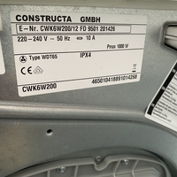 Сушилня Constructa 8 кг с термопомпа – A++ и SelfCleaning Condenser