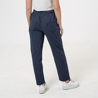 Памучен панталон - 26402 Тъмно син