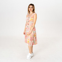 Дълга рокля - 9852 Розова