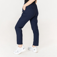 Памучен панталон - 216  Син