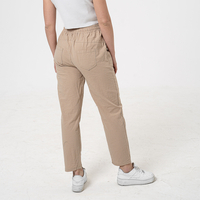 Памучен панталон - 26402 Бежов