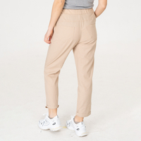 Ленен панталон - 160 Кремав