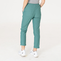 Памучен панталон - 216  Зелен