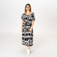 Дълга рокля - 9850 Черна