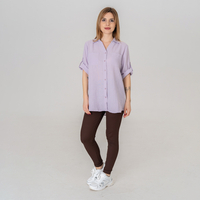 Ленена риза - 165 Лилава