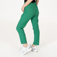 Памучен панталон - 216 Тревисто зелен