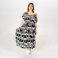 Дълга рокля - 9850 Черна